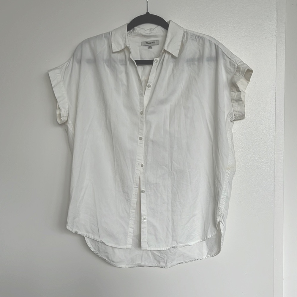 Madewell Central Shirt Short Sleeve Button Down